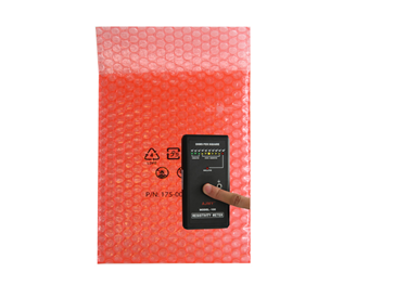 紅色防靜電氣泡膜印刷袋